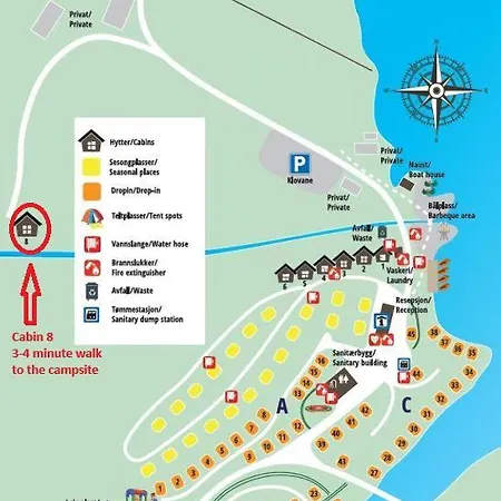 Oldevatn Parque de Campismo